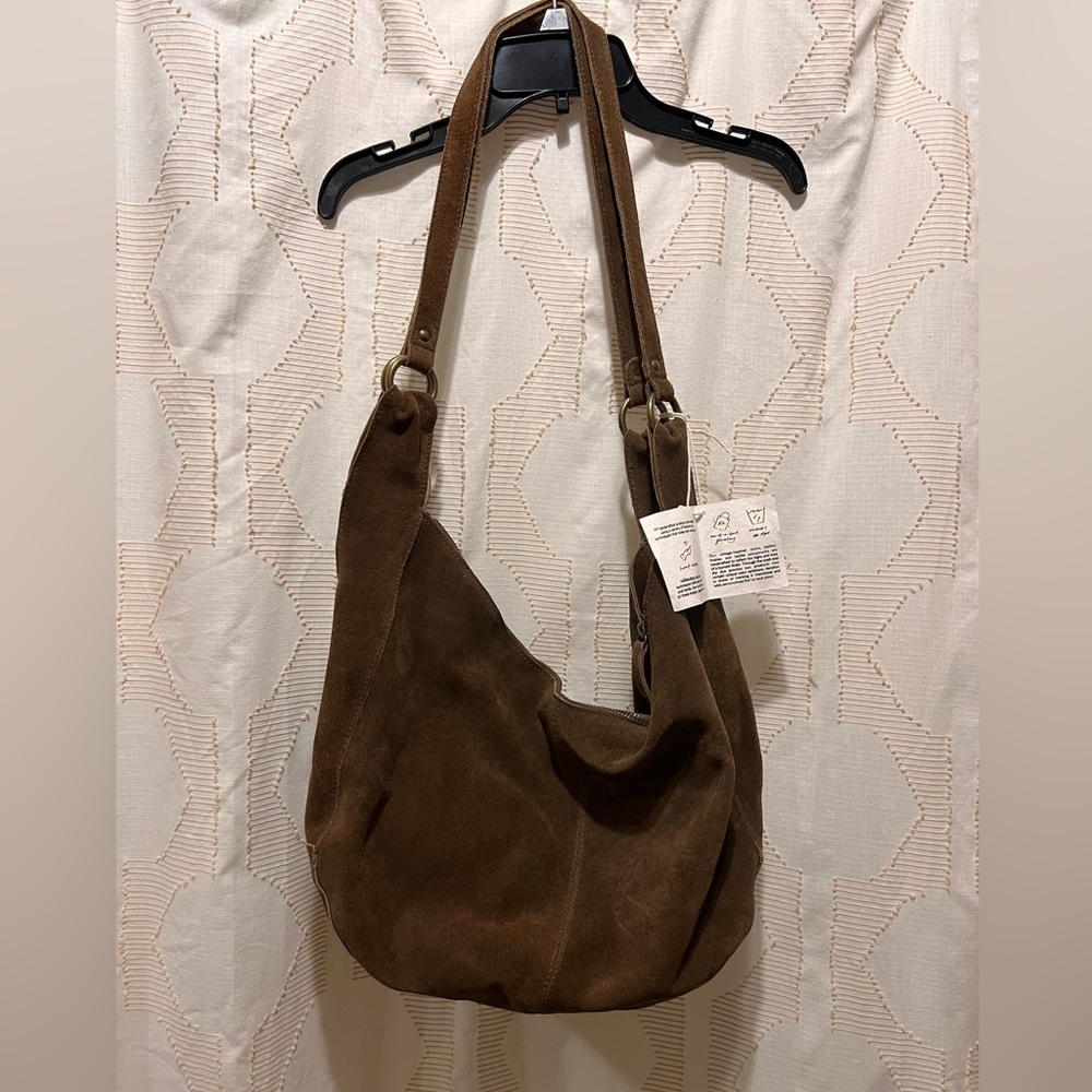 Free People Roma Suede bag